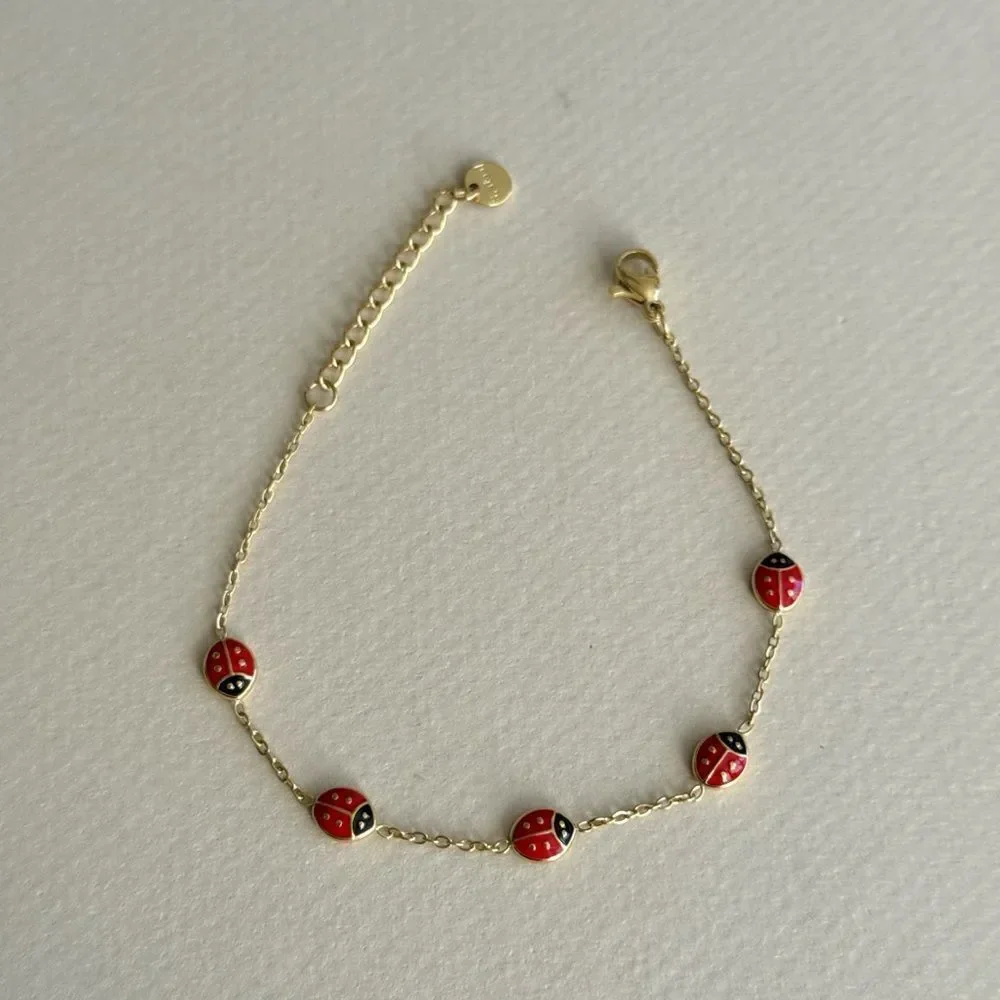 Ladybug Bracelet #2053